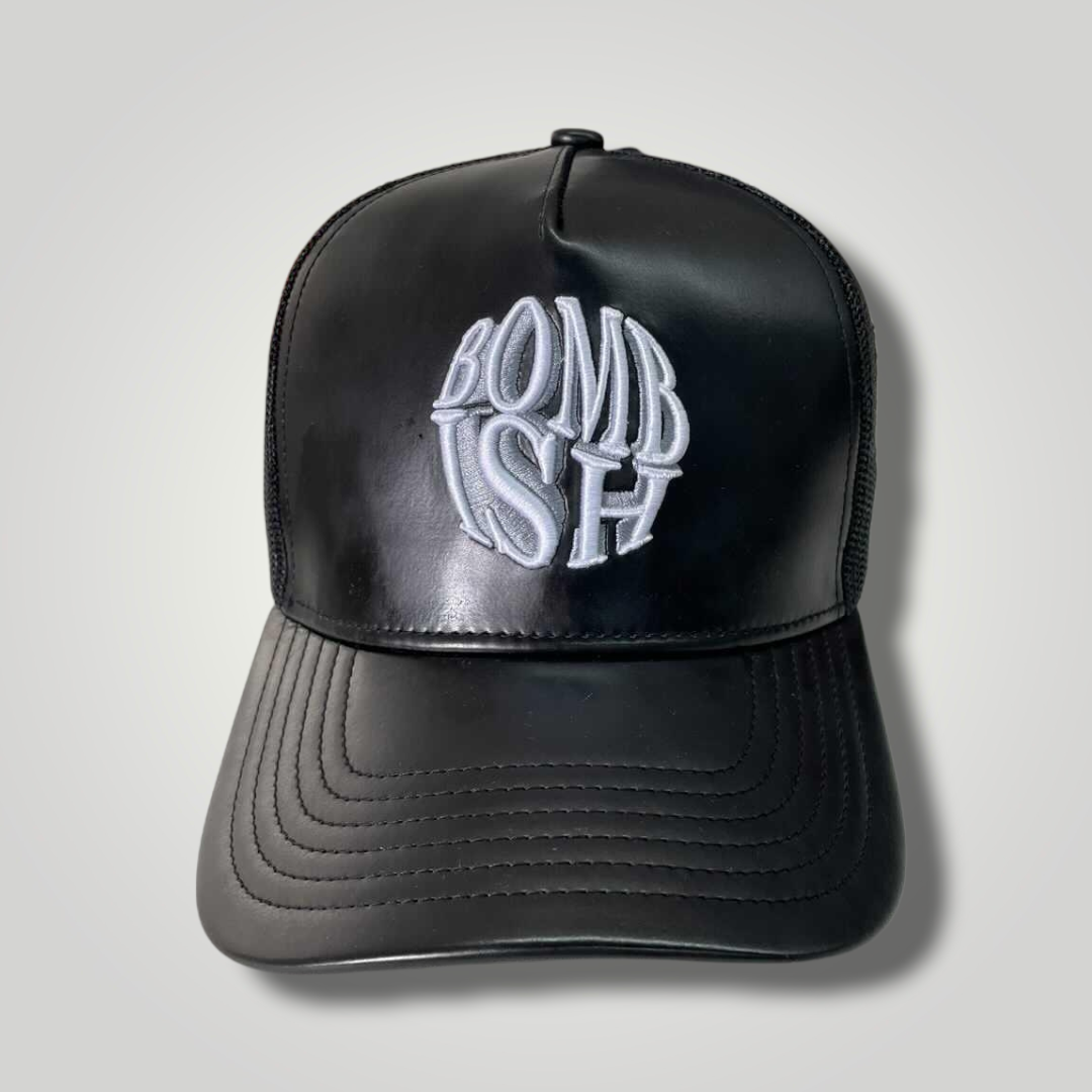 Leather Trucker Snapback