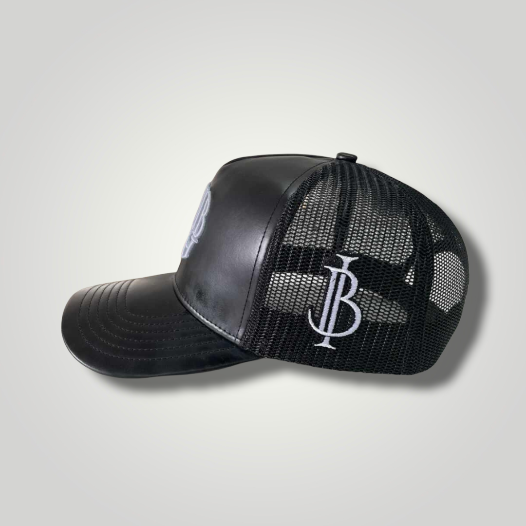 Leather Trucker Snapback