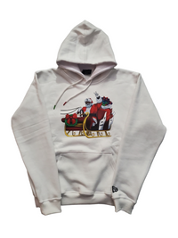 Black Santa Christmas Hoodies (Men Sizes) regular fit